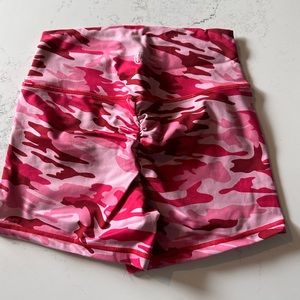 Til you collapse, scrunch, butt shorts, size small